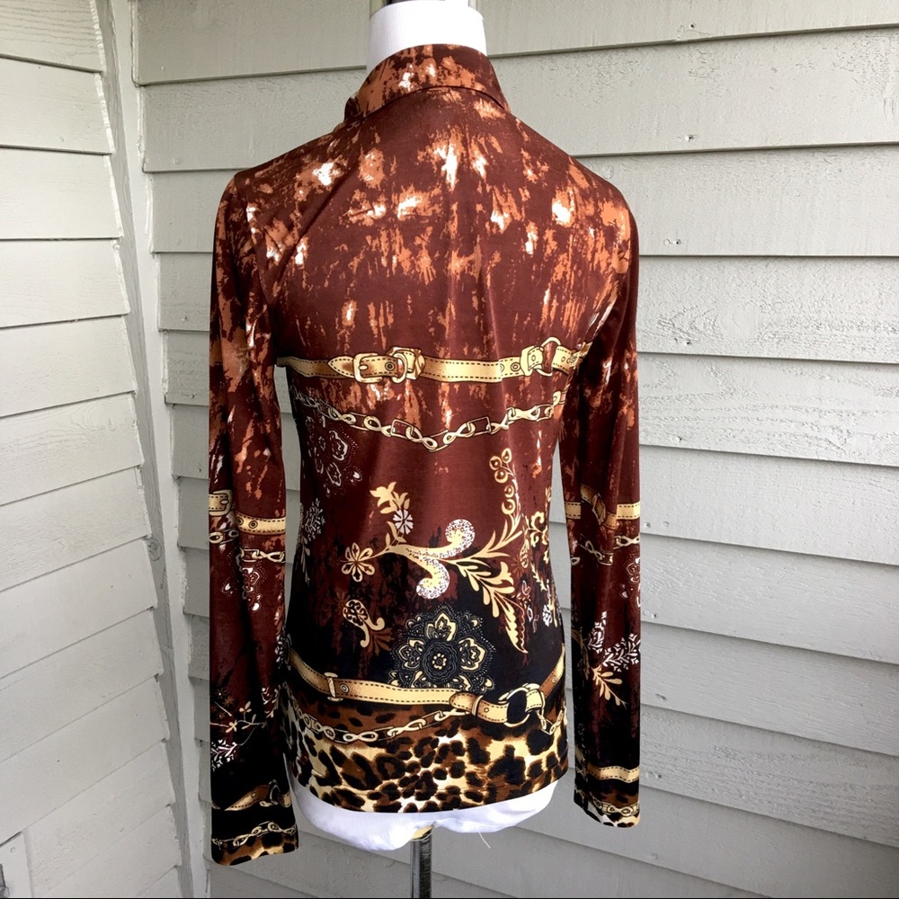 Isabel Zip Front Jacket Top - Picture 4 of 5